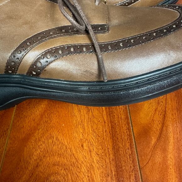 Dr. Comfort #8320 WING Mens Brown Leather Wingtip Oxford Shoes Size 13 M main image 4
